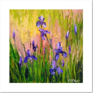 Irises Posters and Art